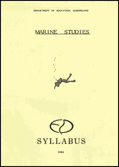 1984 Ed Qld Marine Studies Syllabus