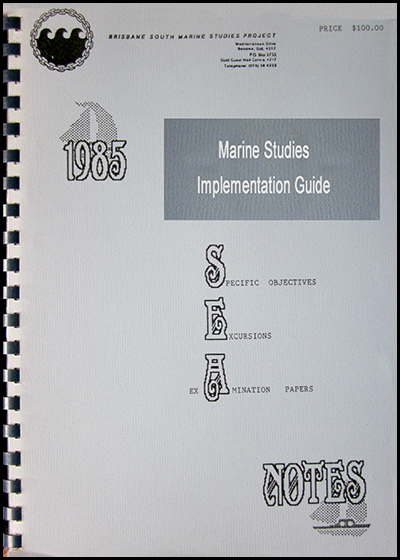 1985 BSMSP Marine Studies Implementation Guide