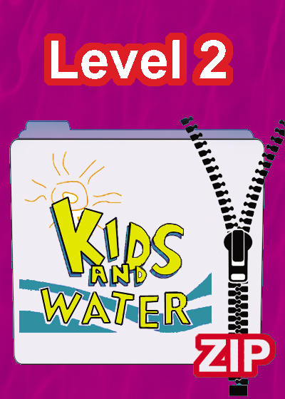 PRIMARY SCHOOL Level 2 Kids and Water readers, tapes and activities zip folder