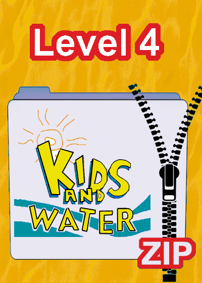 PRIMARY SCHOOL Level 4 Kids and Water readers, tapes and activities zip folder